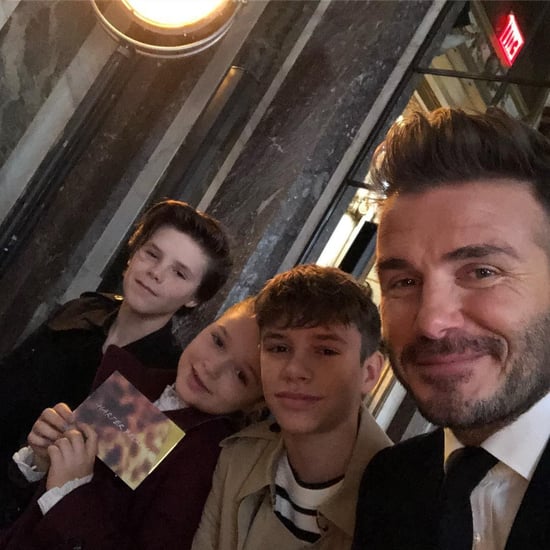 Victoria Beckham With Her Family at NYFW 2018