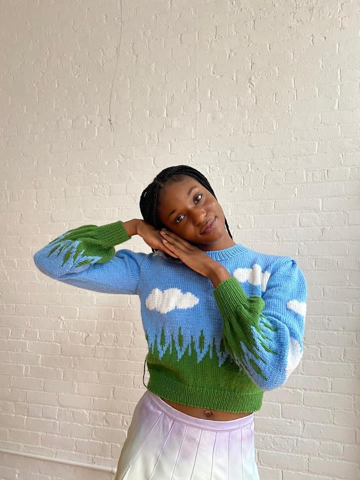 Lirika Matoshi Clouds Knit Sweater