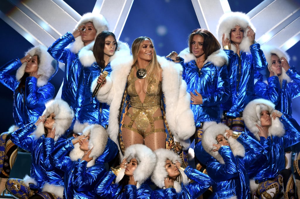 Jennifer Lopez Performance Outfits at the 2018 MTV VMAs