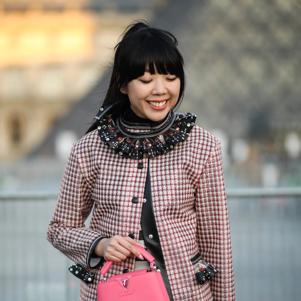 Fall Haircut Trend: "Bottleneck" Bangs