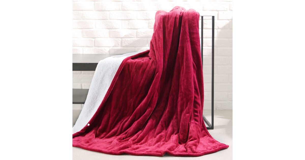 MaxKare Electric Heated Throw Sherpa Blanket Best Home Gifts From Amazon POPSUGAR Home UK