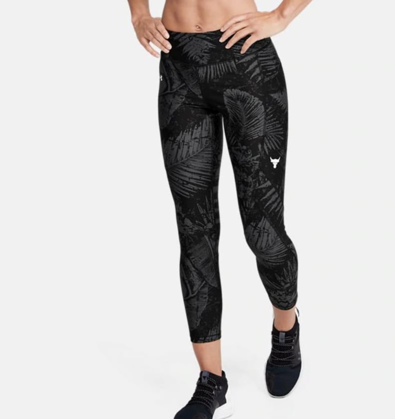 Women's Project Rock HeatGear Armour Printed Ankle Crop