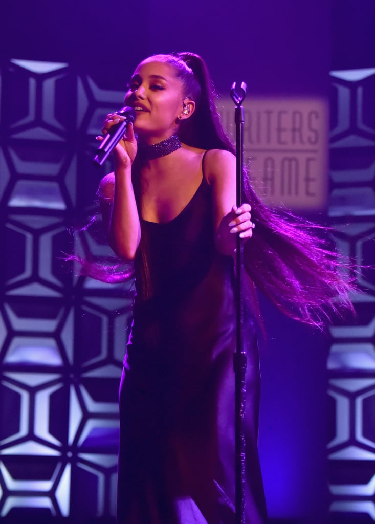 Ariana Grande at 2018 Songwriters Hall of Fame Dinner Photos