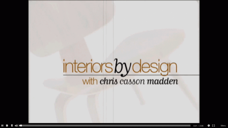 Interiors by Design Host Chris Madden
