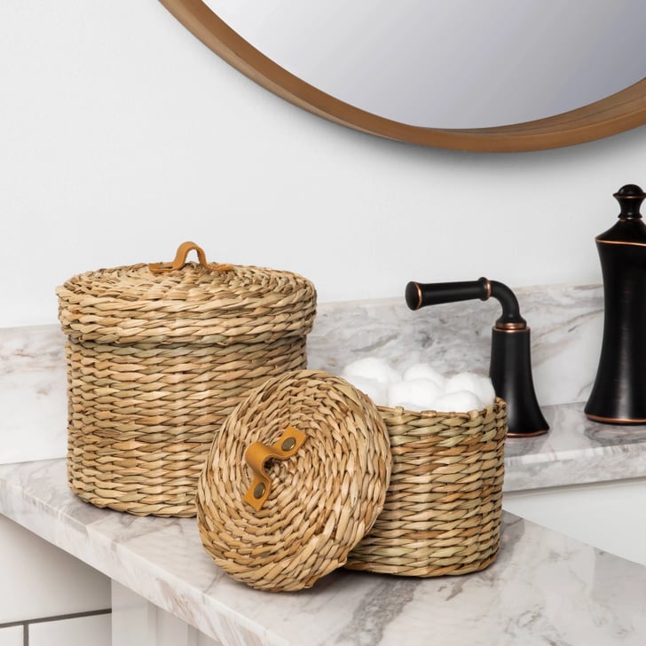 Hearth & Hand With Magnolia Woven Bath Storage Canister The Best