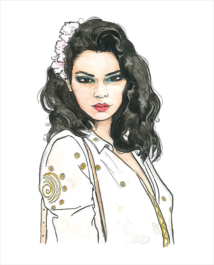 Kendall Jenner at Diane von Furstenberg