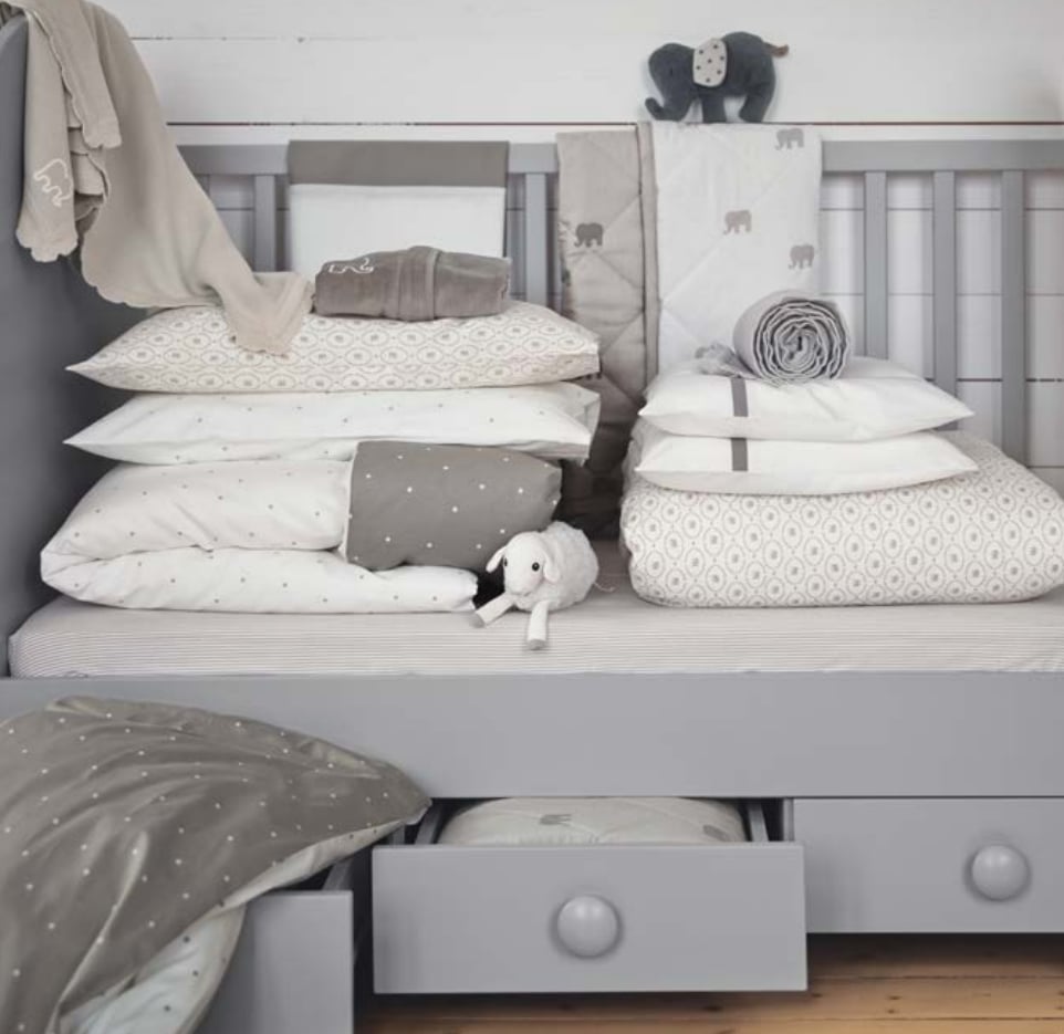 The Charmtroll baby textiles collection includes ...