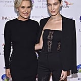 Bella Hadid With Her Parents at Lyme Alliance Gala 2016 | POPSUGAR