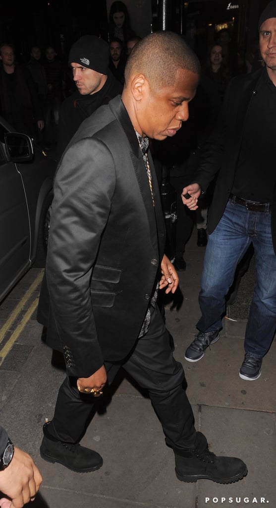 Beyonce and Jay Z Out in London