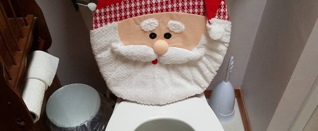 Santa Toilet Bowl Lids