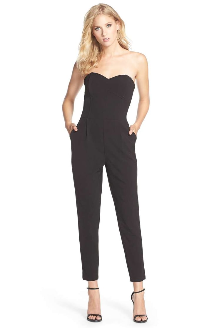 Adelyn Rae Women's Strapless Jumpsuit | Best Jumpsuits For Summer ...
