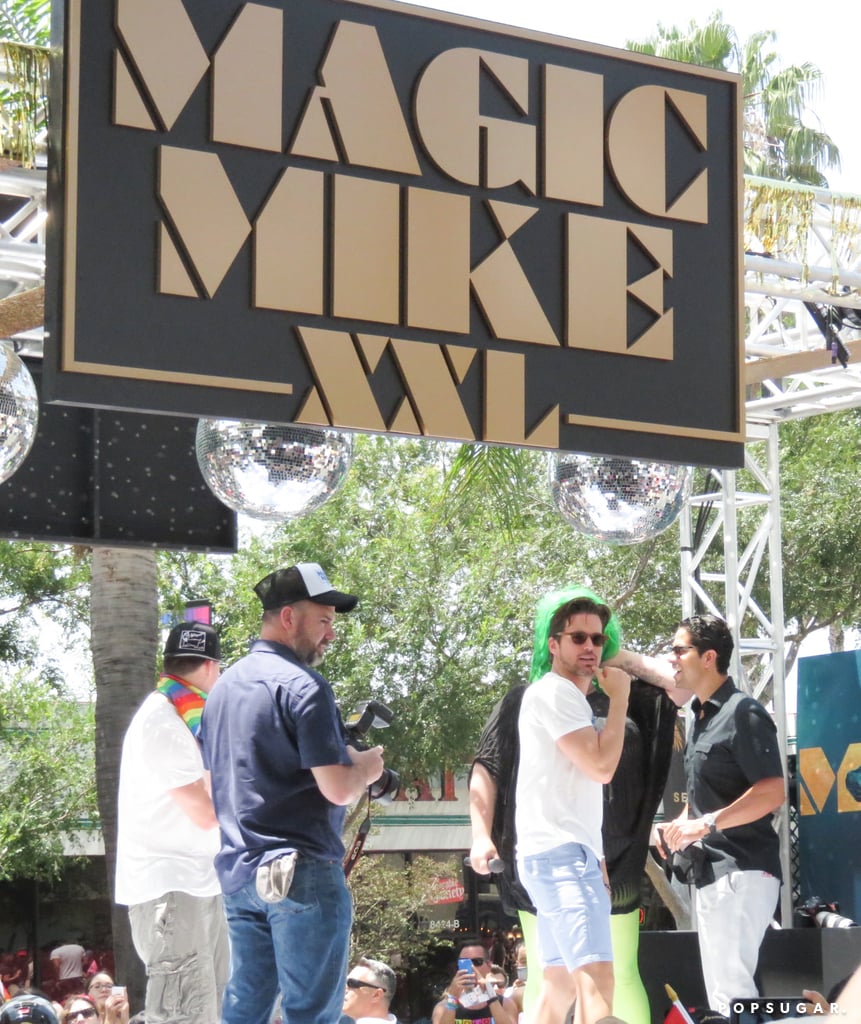 Channing Tatum at LA Gay Pride Parade 2015