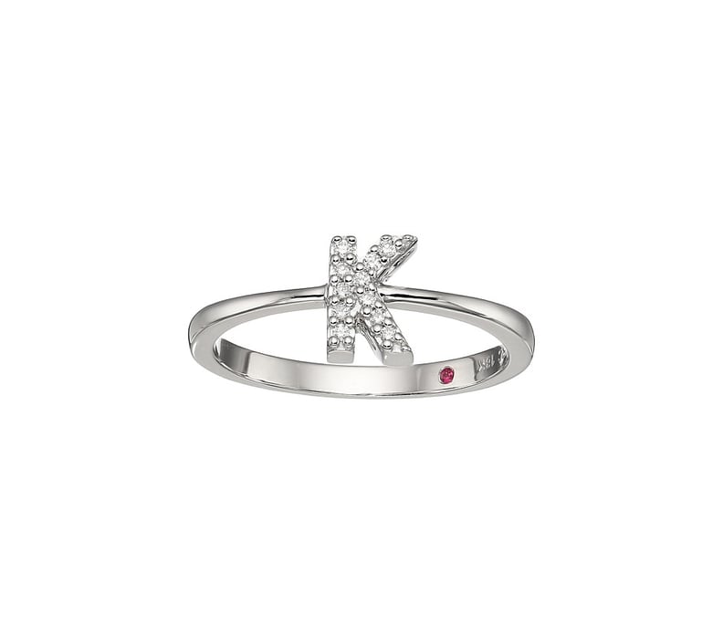 Roberto Coin Tiny Treasure Initial K Love Letter Ring