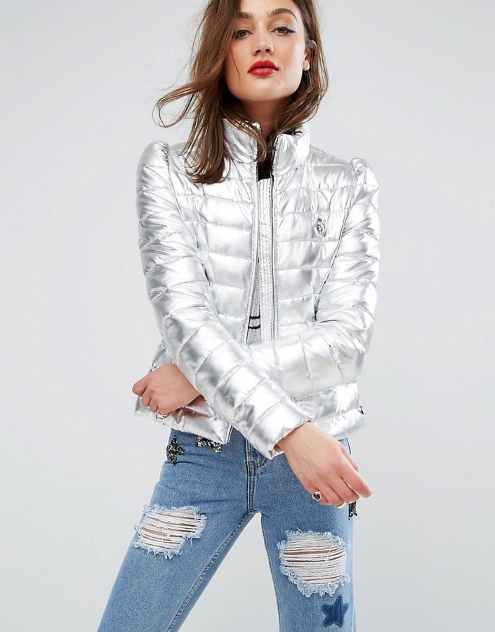 Love Moschino Astronaut Tube Quilted Jacket