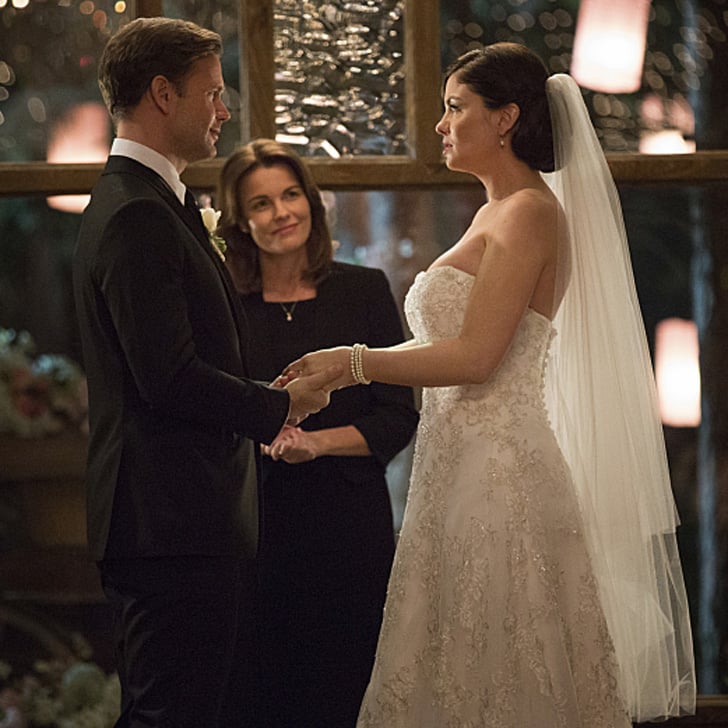 The Vampire Diaries Alaric and Jo wedding