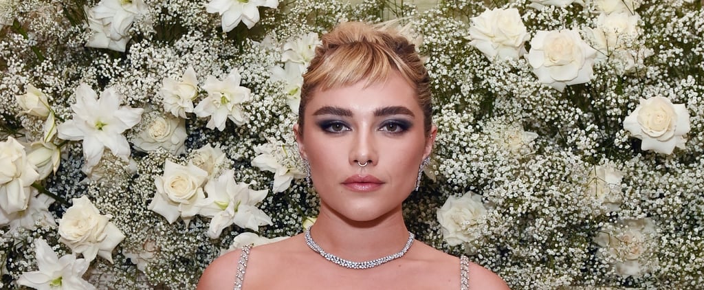 Florence Pugh Sequin Valentino Minidress at BAFTA Afterparty