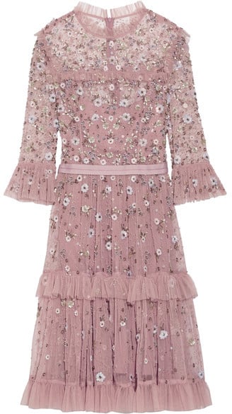 Needle & Thread Twilight Tiered Embellished Tulle Dress