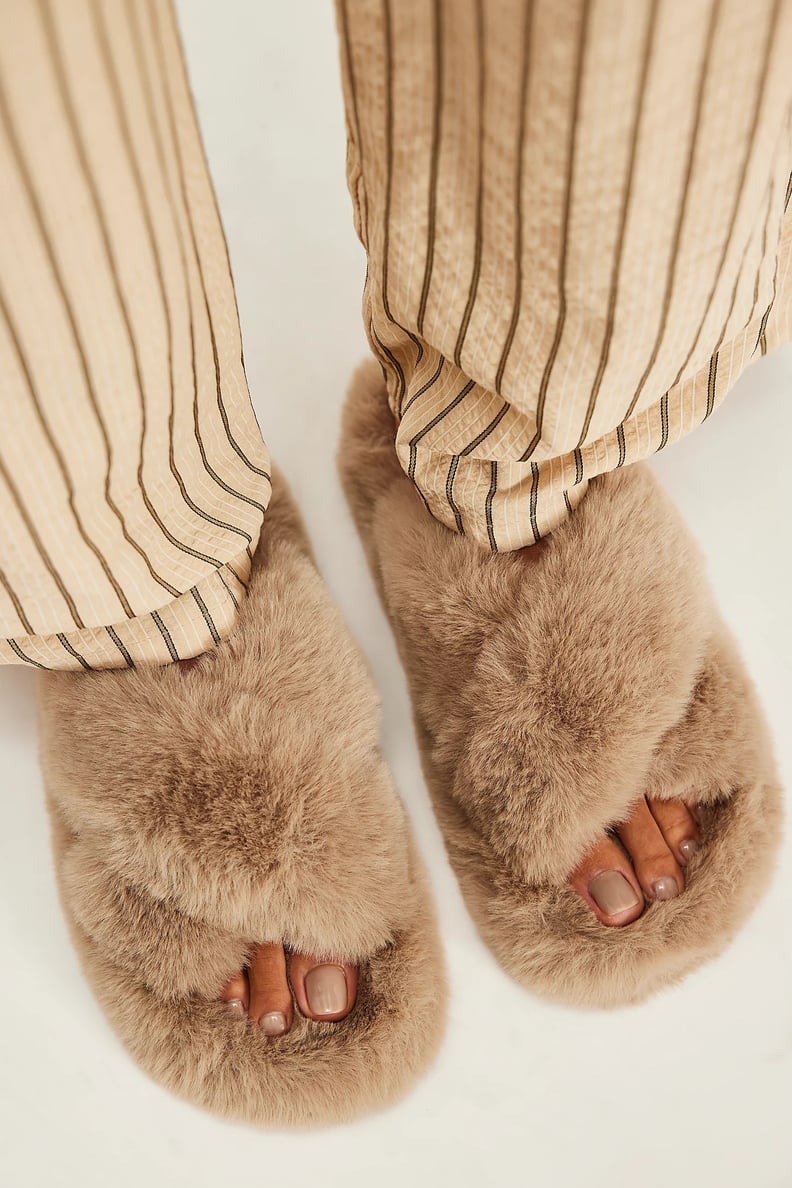 A Set of Fluffy Slippers