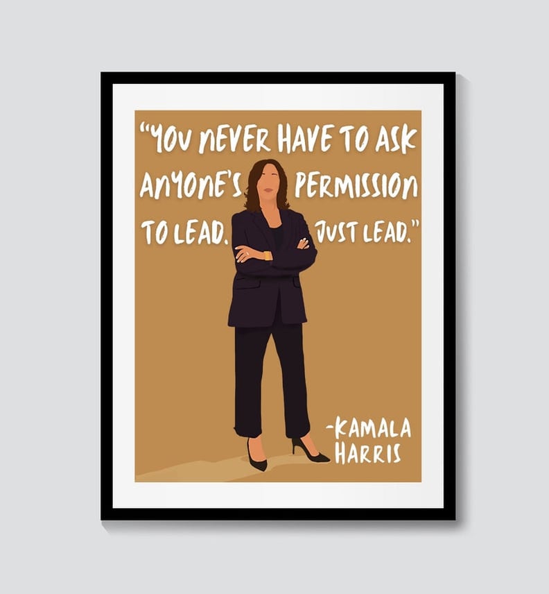 Kamala Harris Iconic Quote Poster
