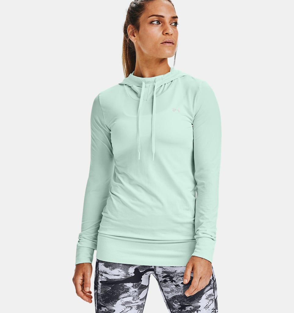 UA Seamless Hoodie Best LongSleeve Tops For Trail Cycling POPSUGAR