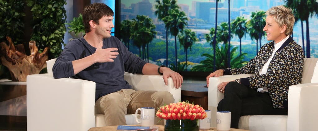 Ashton Kutcher on The Ellen DeGeneres Show March 2016