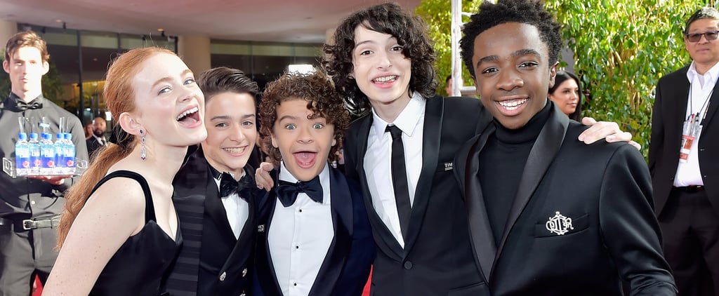 Stranger Things Cast at the 2018 Golden Globes