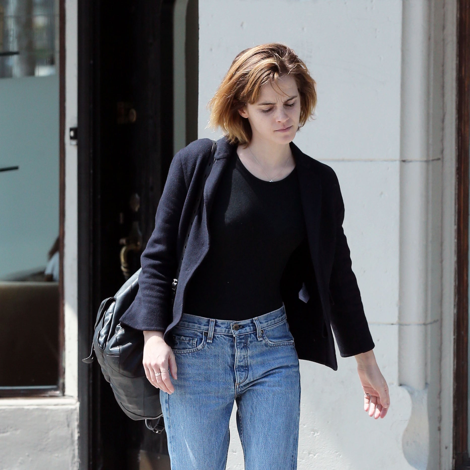 Emma Watson Jeans April 2016 | POPSUGAR Fashion