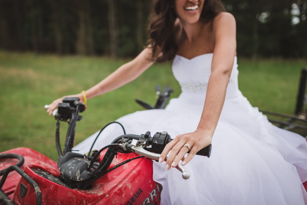 Muddy Trash-the-Dress Shoot