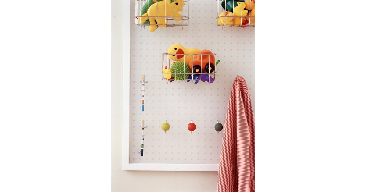 Transform Bathroom Storage With a Pegboard The Best Parenting Hacks