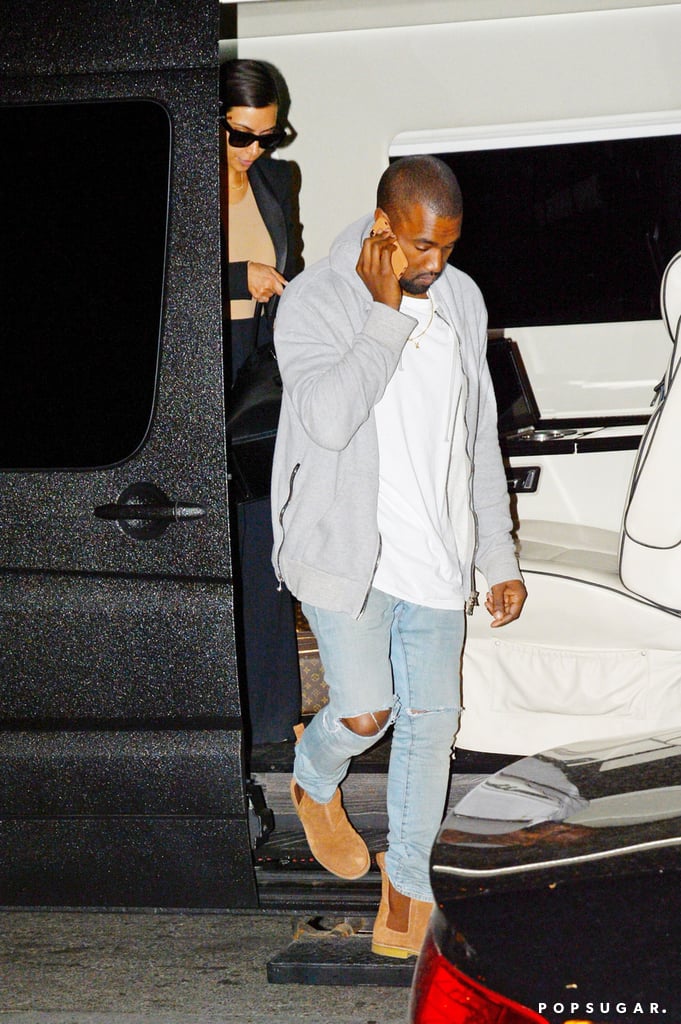 Kim Kardashian and Kanye West Before Met Gala 2014