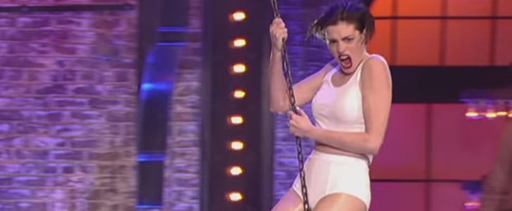 Anne Hathaway Performs "Wrecking Ball" on Lip Sync Battle