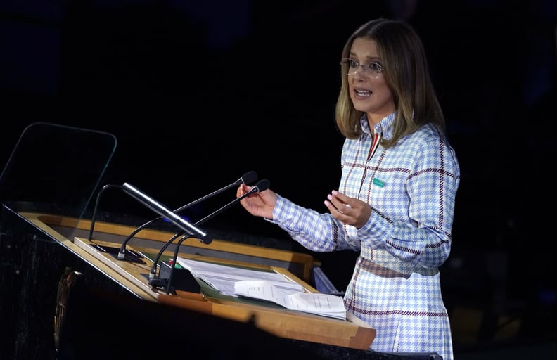 Millie Bobby Brown Speaking on Behalf on UNICEF at the United Nations Headquarters