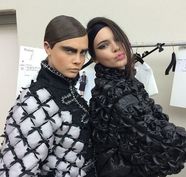 Kendall Jenner at Fashion Week Fall 2015
