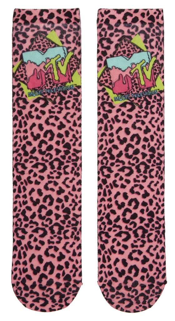 ASOS x MTV Leopard Ankle Socks ($6)