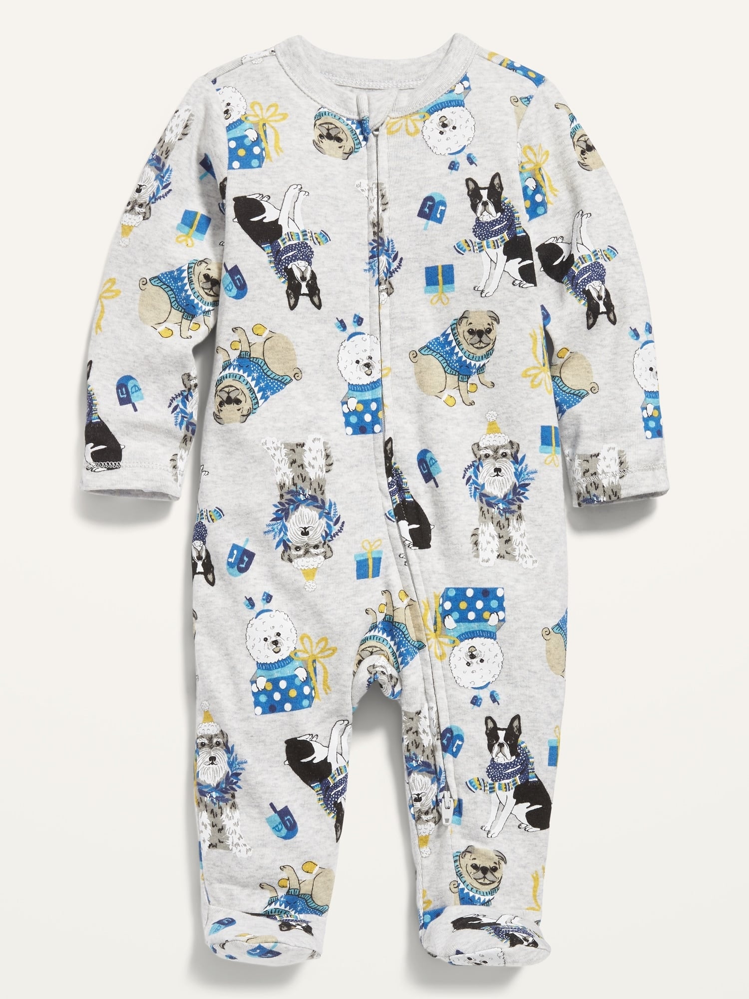 footed one piece baby