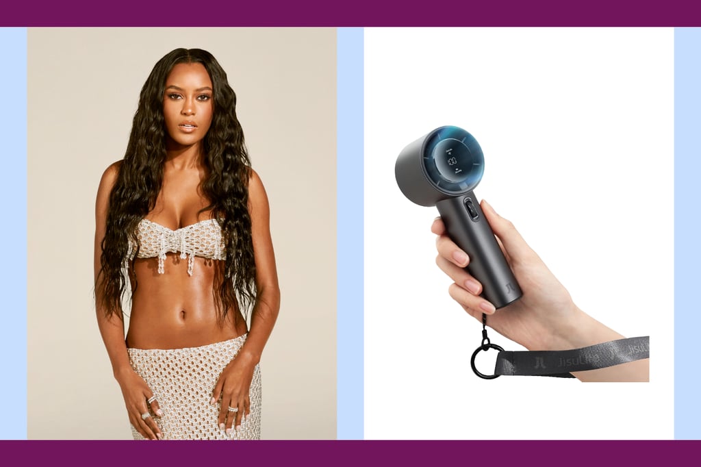 Jisulife Handheld Fan Pro ($53, originally $70)
This fan from Jisulife will be your savior this summer. Thanks to its 9m/s wind speed, it delivers that burst of cool air in the hottest of environments, and it's also one of Ciara Miller's must-have products.