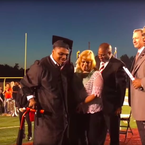 Student With Cerebral Palsy Walks For First Time