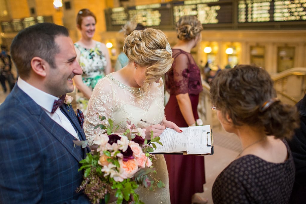 Wedding at Grand Central Station