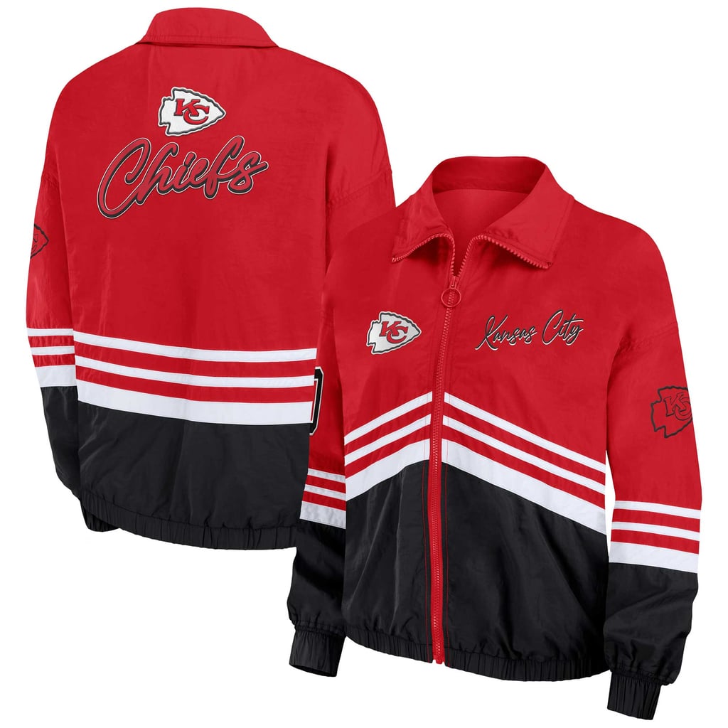 Wear by Erin Andrews Kansas City Chiefs Vintage Windbreaker