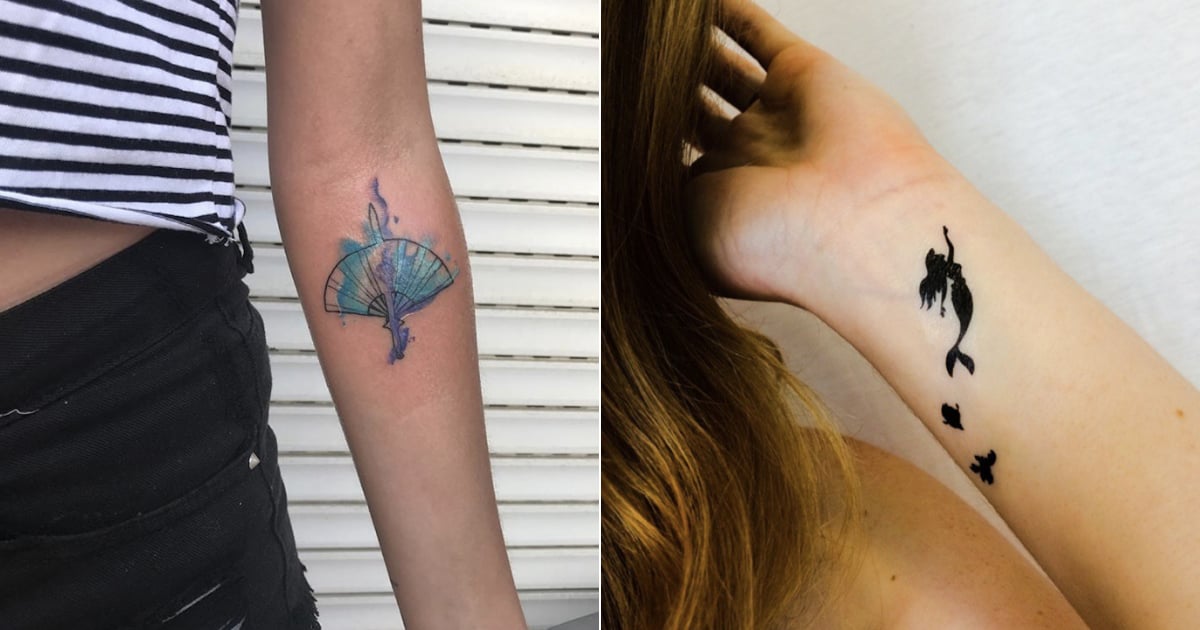 Tiny Disney Princess Tattoos Popsugar Love And Sex