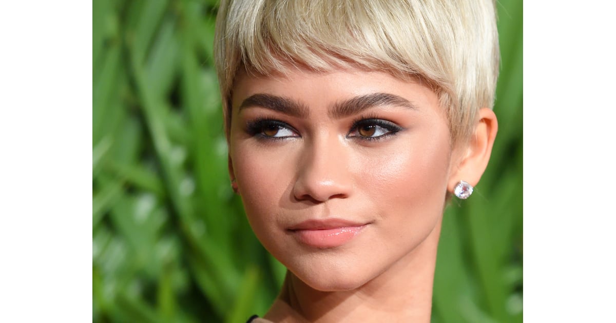 Zendaya With A Pixie Haircut 45 Celebrity Pixie Haircuts That