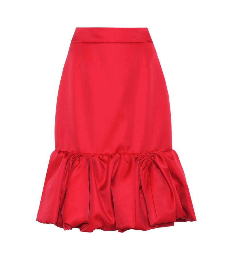 Prada Wool and Silk Skirt