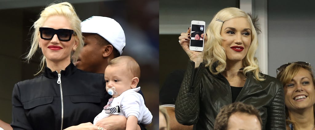 Gwen Stefani and Apollo Rossdale at the US Open | Photos