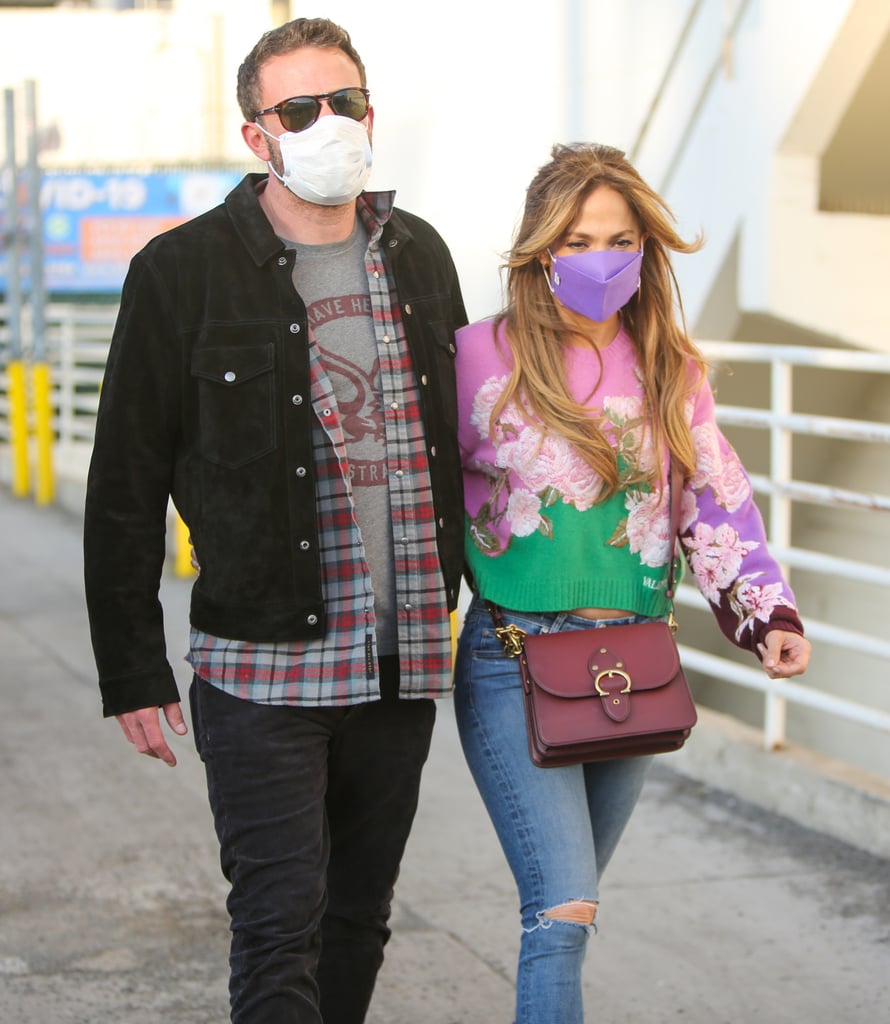 Jennifer Lopez and Ben Affleck Out in Los Angeles in December 2021