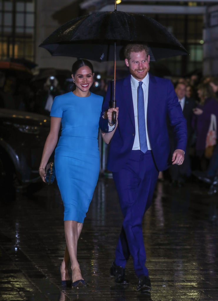 Prince Harry and Meghan Markle at the 2020 Endeavour Awards