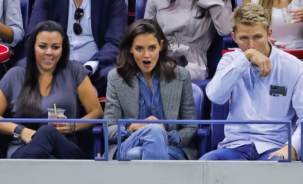 Katie Holmes at the US Open 2017