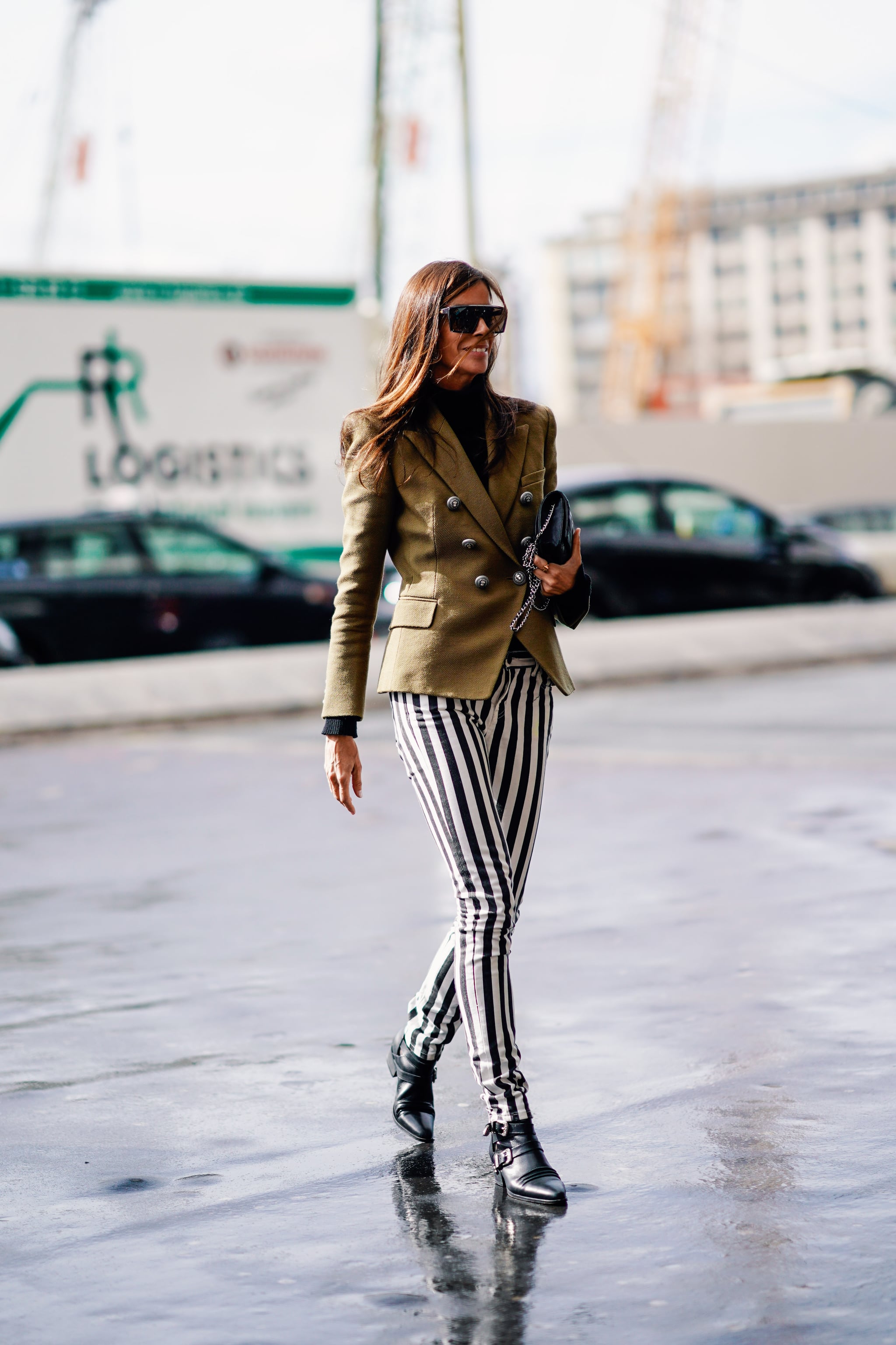 Patterned outlet utility jacket