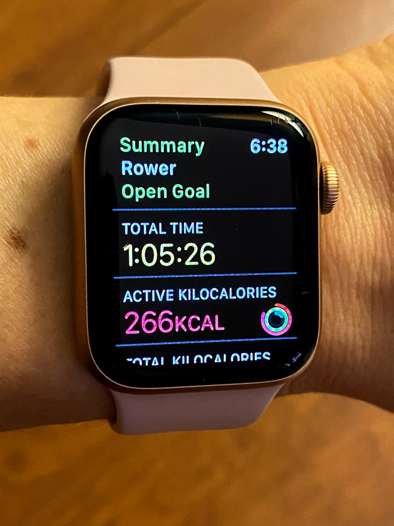 Tracking My Rowing Workout With the Apple Watch