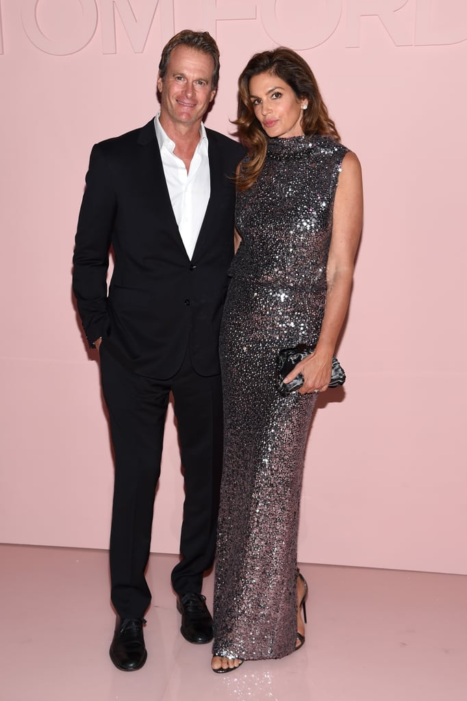 Randy Gerber and Cindy Crawford