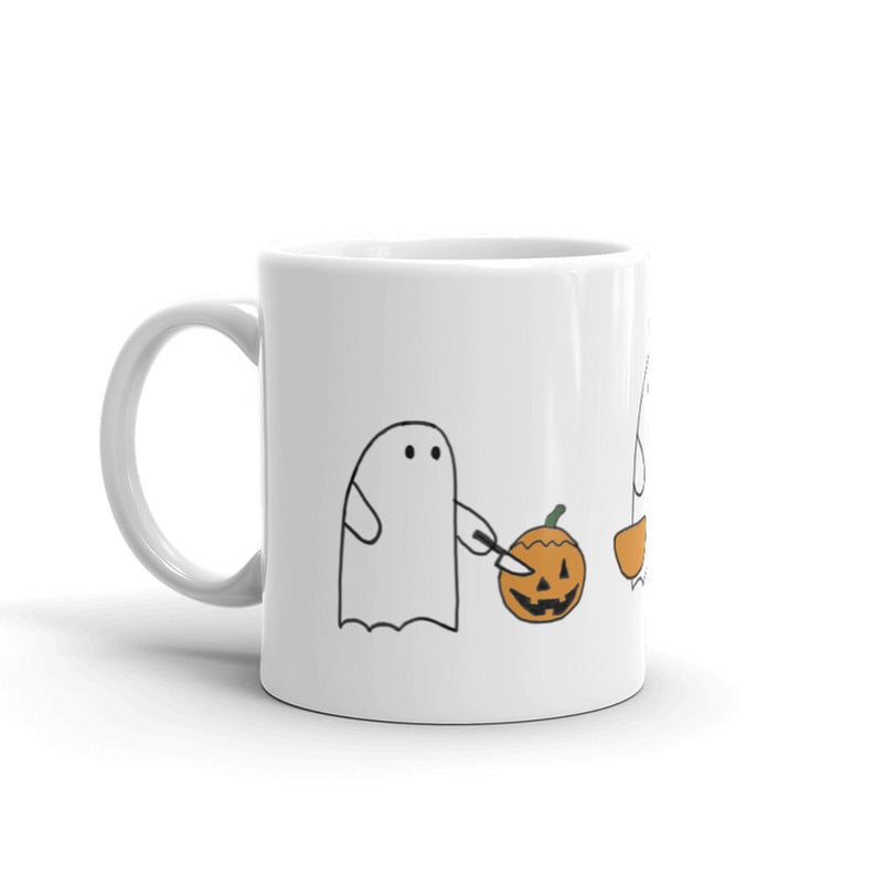 Ghost Carving Mug